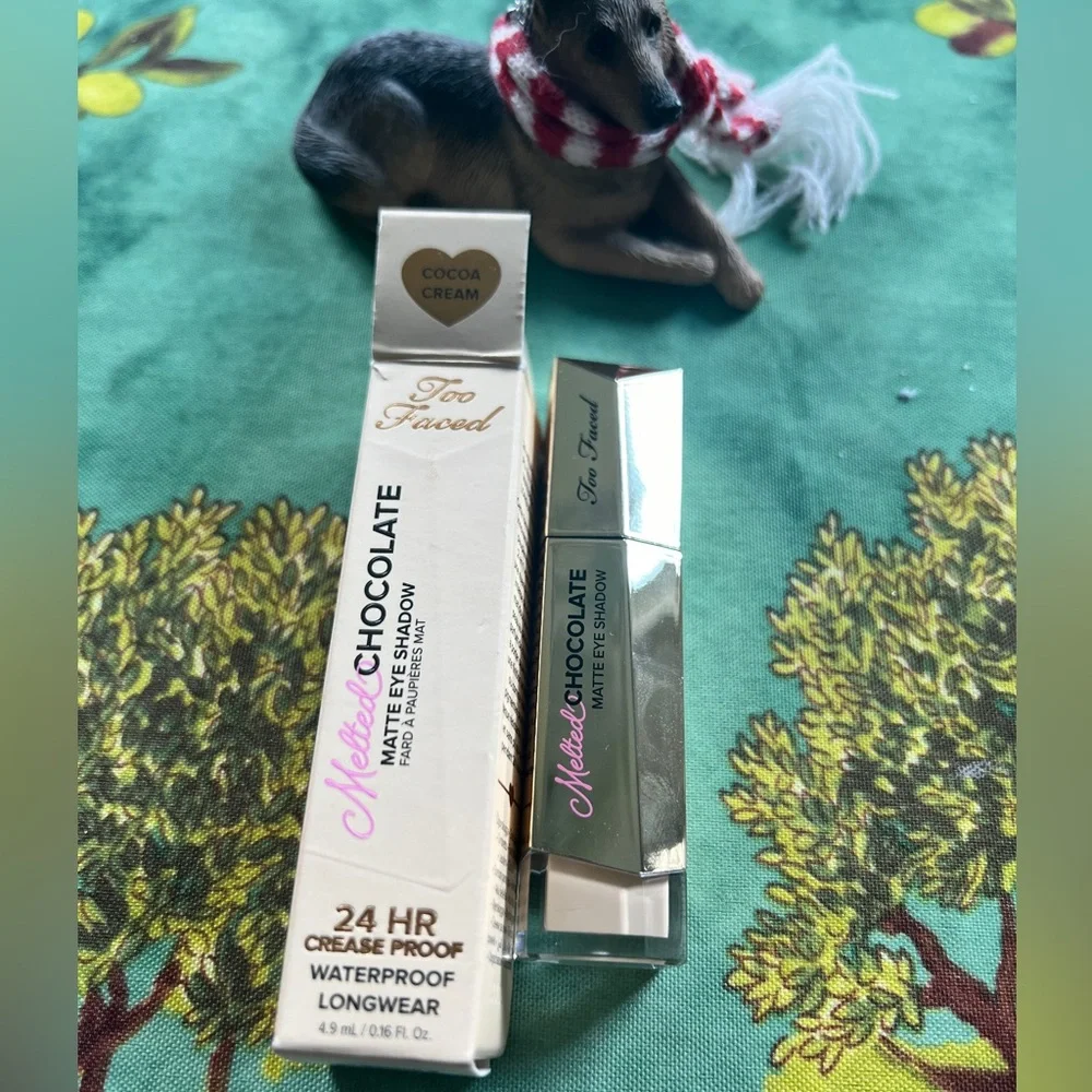 NWT Too Faced Melted Chocolate Liquid Matte Eyeshadow COCOA CREAM
